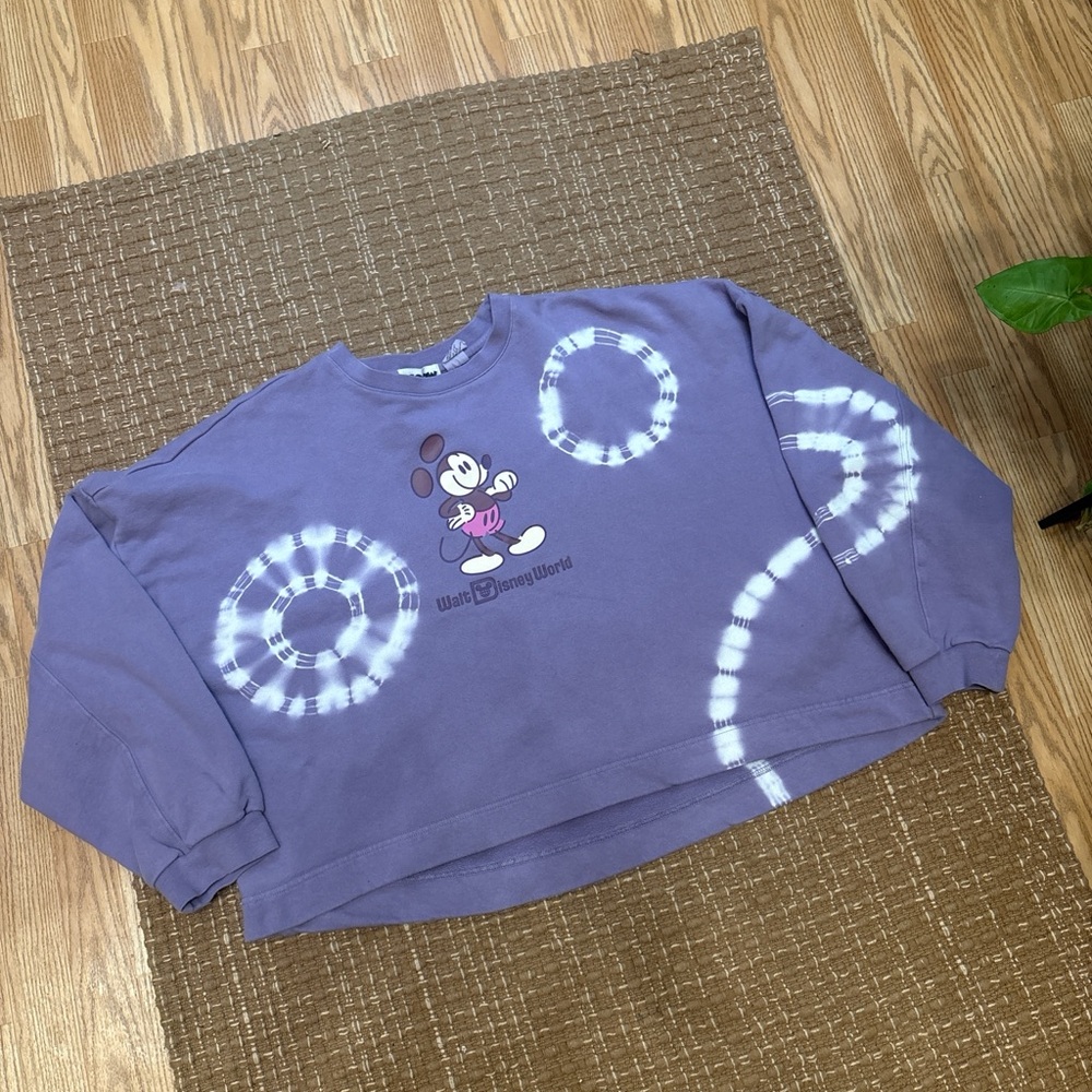Disney Purple Mickey Mouse Top